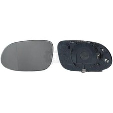 Spiegelglas + Haltefuss Rechts